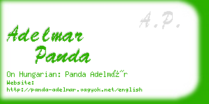 adelmar panda business card